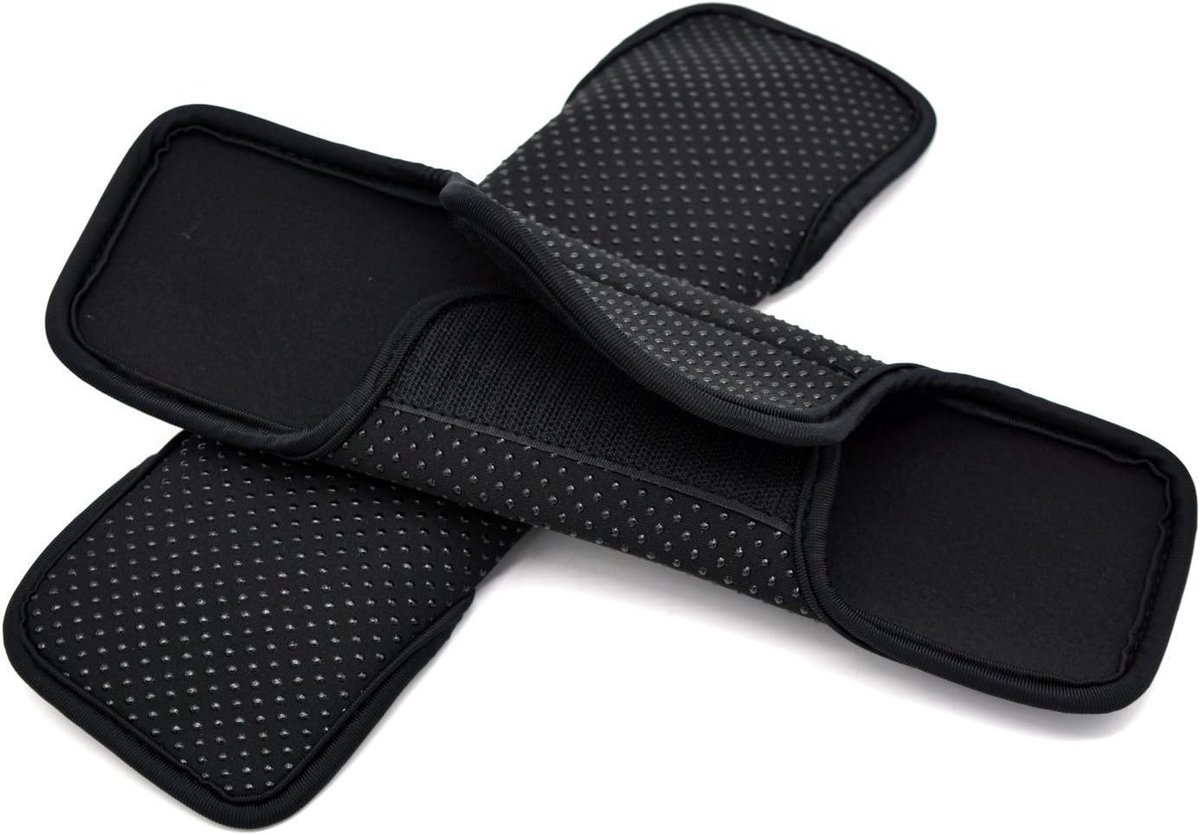 SnelShoppen - Waterdichte Neopreen Comfort Schouderband Kussen Pads voor Rugzak, Autozitbelts, Schoudertassen - 2 Stuks - Perfect voor Outdoor, Reizen