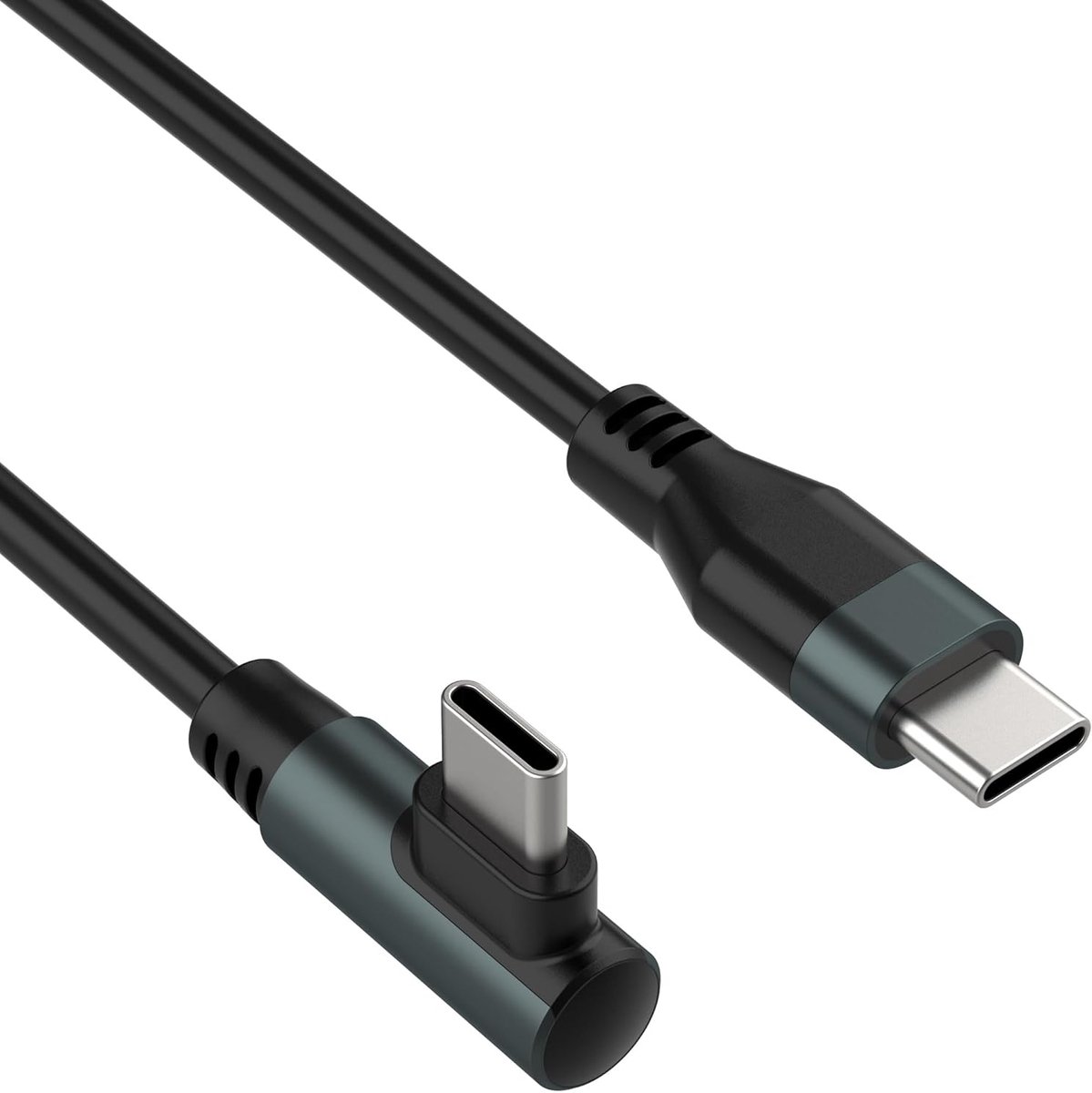 SnelShoppen - Type C Oplaadkabel voor Mobiele WLAN Speakers, Compatibel met Sonos Roam 2, Draagbare Vervangkabel, Zwart, Hoogwaardige ABS en PVC Mater