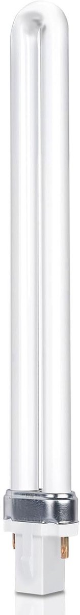 Energiezuinige U-vormige spaarlamp 11 W, 2-pins G23, warm wit 2700 K, 900 lumen, ideaal vo