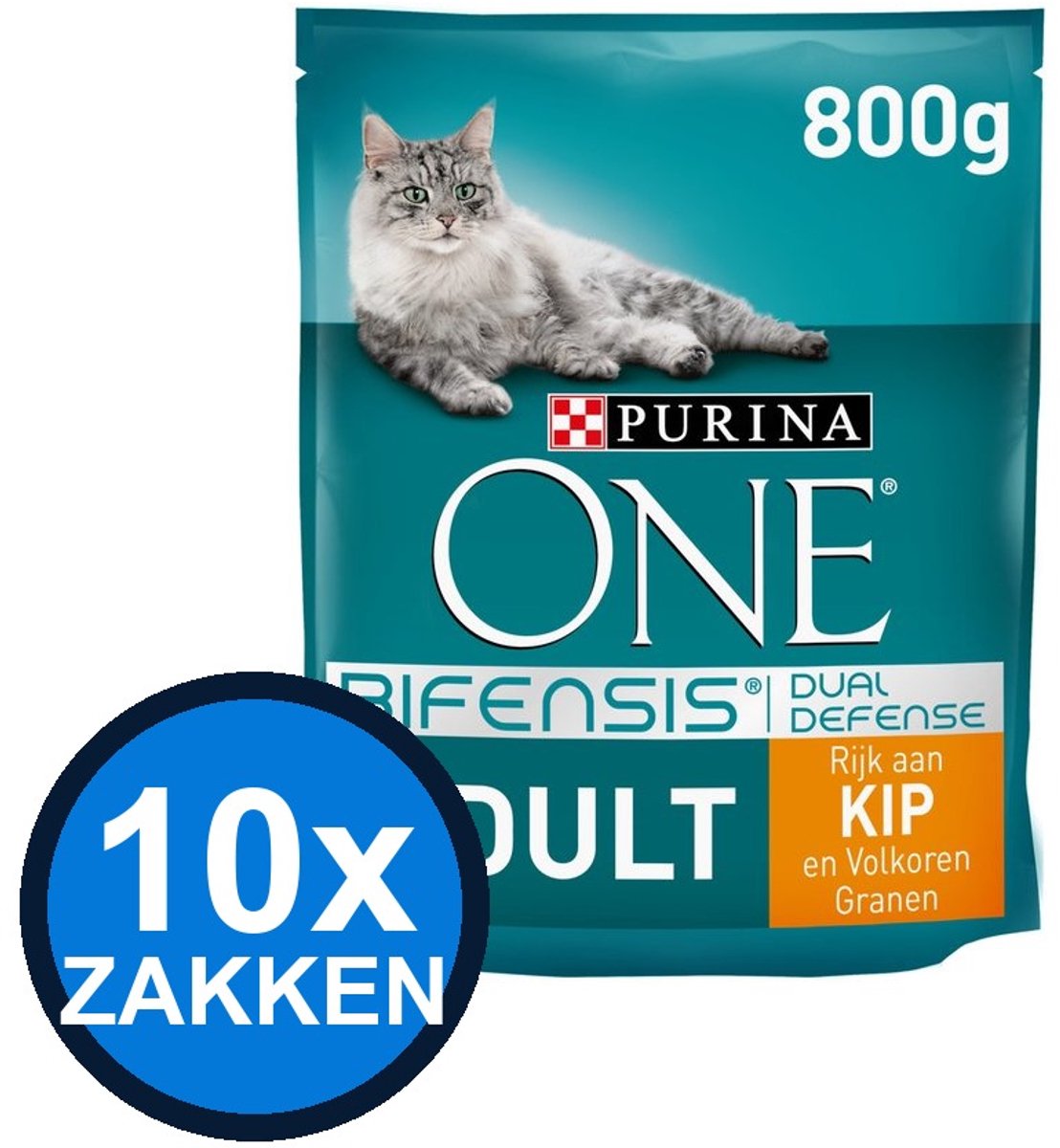 Purina One Purina One - Adult Kip - Kattenvoer Droogvoer - 800 g