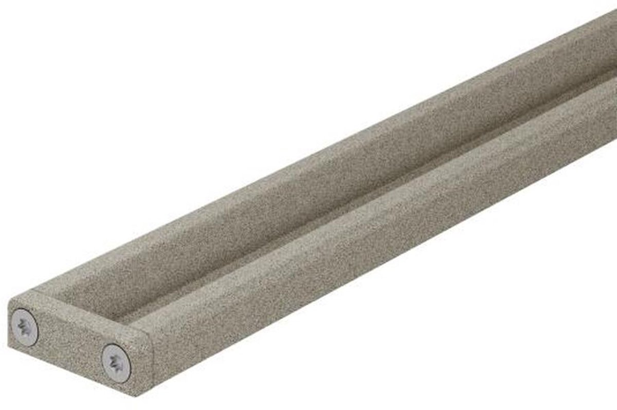 Schlüter Kerdi-Line-Vario Cove 26 - Douchegootprofiel - 120 cm - 26 mm - Steengrijs