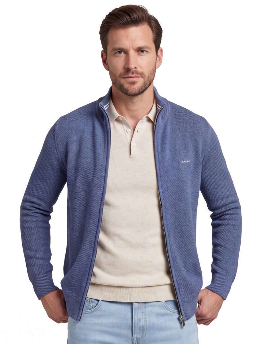 Gant vest blauw