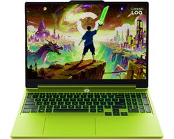 Lenovo LOQ 15AHP11 AMD Ryzen™ 7 250 Laptop 38,9 cm (15.3") WUXGA 32 GB DDR5-SDRAM 512 GB SSD NVIDIA GeForce RTX 5060 Wi-Fi 6 (802.11ax) Windows 11 Home Groen Belgisch