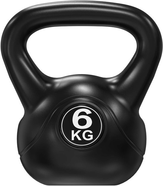 Tunturi PVC Kettle Bell - Kettlebell - 6 kg - Incl. gratis fitness app