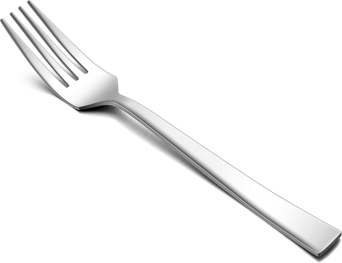 Vorkenset - Roestvrij staal - Duurzaam en vaatwasmachinebestendig - Elegant design - Voor Thuis en Restaurant