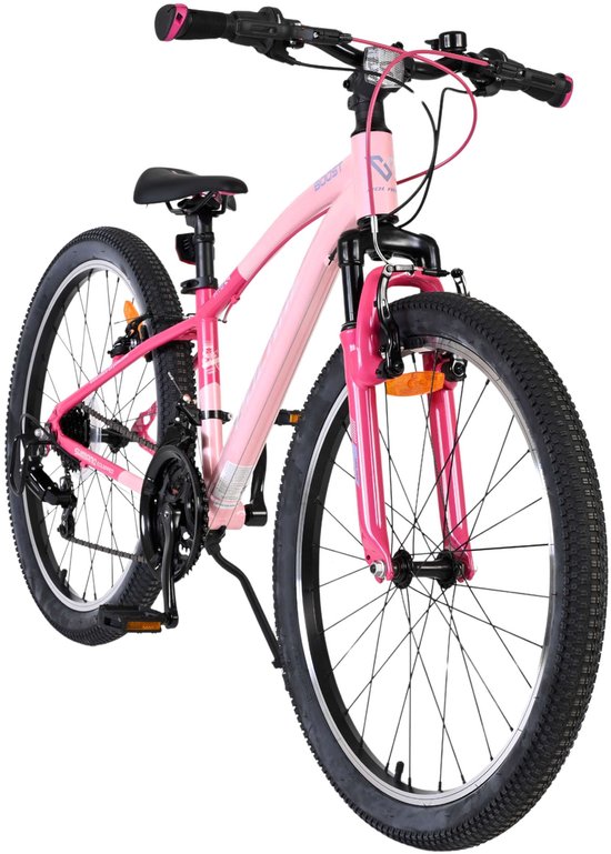 Volare Boost Kinderfiets - 24 inch - 21 Speed - Roze van Volare — afbeelding 4