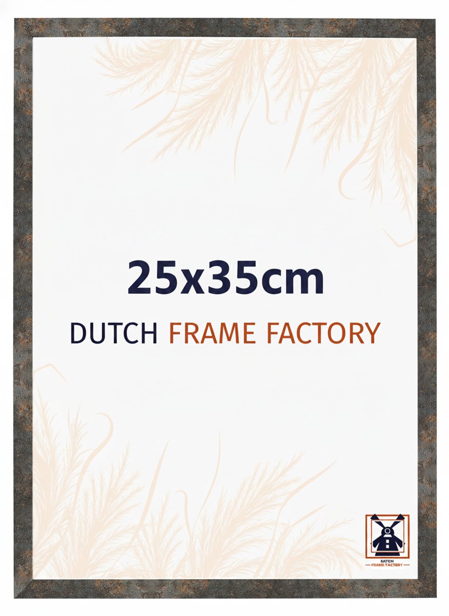 Dutch Frame Factory Fotolijst 25x35 cm - MDF - Geoxideerd Metaal - Benno