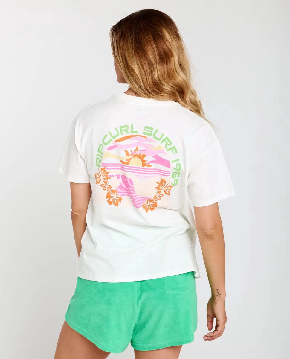 Rip Curl Molokai Relaxed TEE Bone Wit
