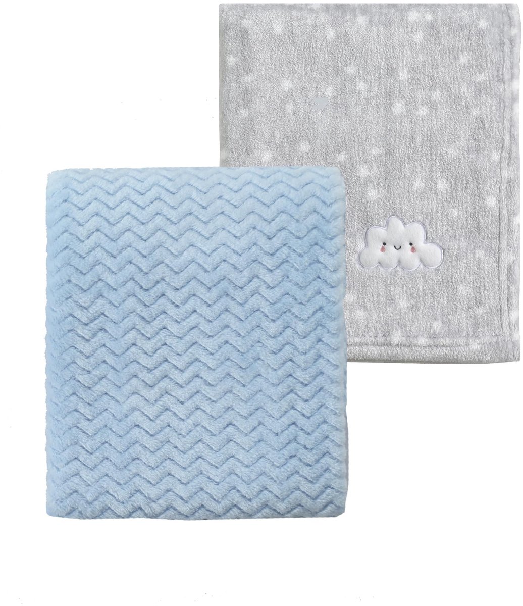 Dailygoods - 2 Stuks Babydekens - Zachte Pluizige Warmte voor Baby's en Peuters