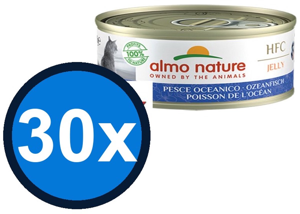 Almo Nature Almo Nature HFC Jelly - Oceaanvis - Kattenvoer Natvoer - 70g
