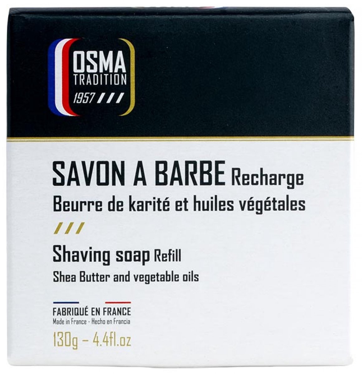 Osma scheerzeep Tradition navulling 130gr