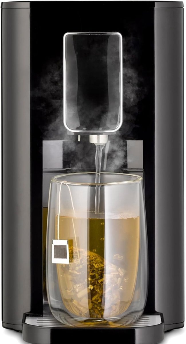 QORA® Heetwaterdispenser - Waterdispenser - Zwart - 30cm x 18cm x 29cm