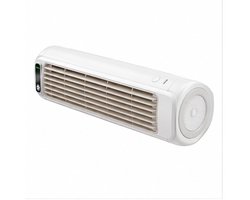 VHV Premium Aircooler Muurmontage - Zonder Boren Ventilator - Energiezuinige Koeler met Drie Snelheden - Draagbare Mobiele Airco Cooler voor Slaapkamer, Keuken en Badkamer - Compacte Wandventilator met Geavanceerde Waterkoeling - wit