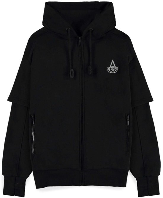 Assassin's Creed - Assassin's Creed Black Flag Kenway Hoodie/trui - 2XL - Zwart