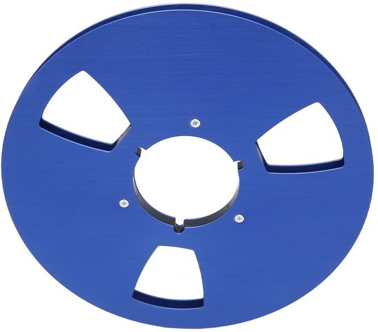 1/4 10.5 Inch Lege Opneemspoel voor Geluidsband - Universele Aluminium Onderdelen voor Openingsmachines, 3-Hole Ontwerp, Ideaal voor Tape en Audioproductie van Merkloos — afbeelding 5
