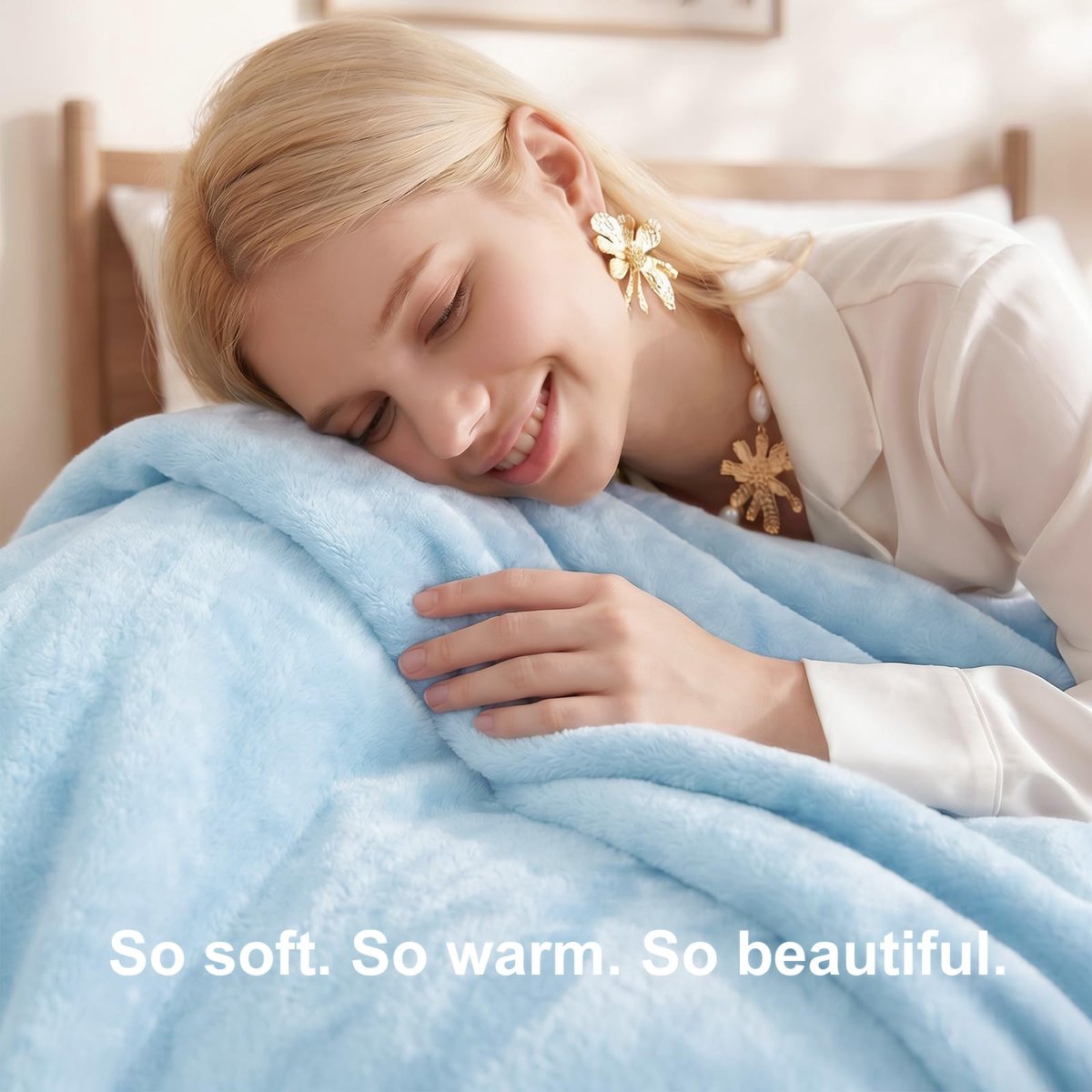 SnelShoppen - WAVVE Fleece Deken 150x200 cm – Extra Zachte Warme Plaid & Knuffeldeken voor op de Bank, Bed of Reis – Lichtgewicht, Anti-pilling & Mach
