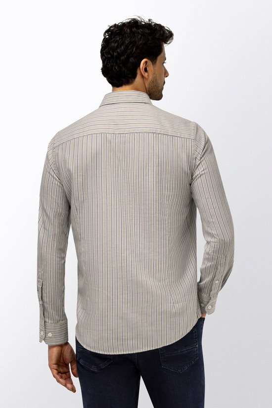 State of Art Overhemd Overhemd Met Gestreept Dessin 21226247 8759 Mannen Maat - 3XL