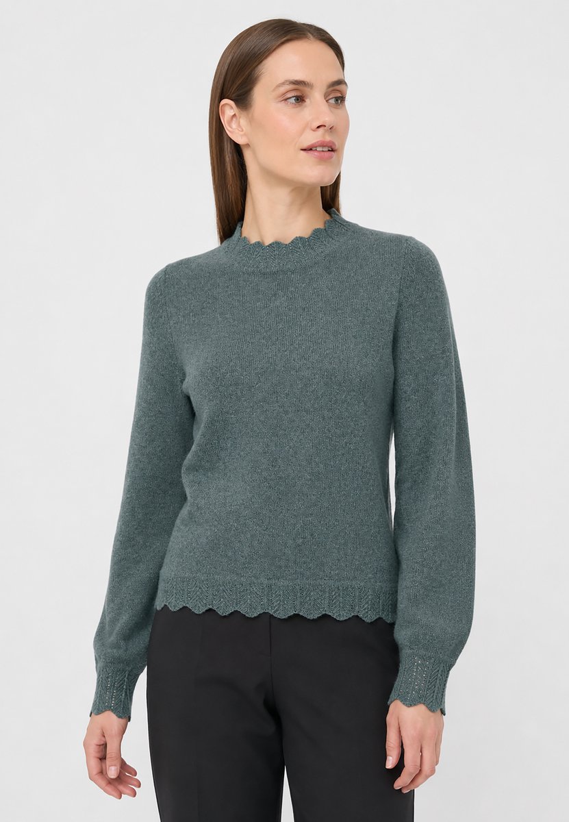 VILA Dames Trui Stijlvolle Look met Hoge Kraag