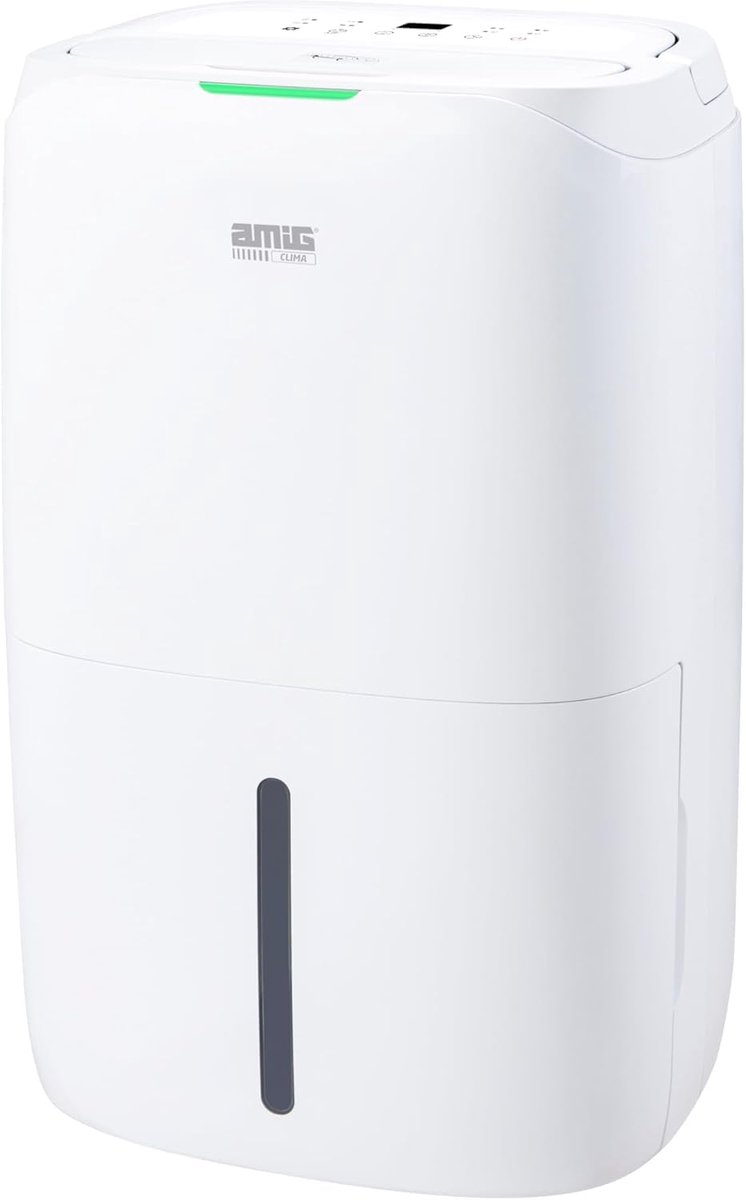 SnelShoppen - MIST Luchtontvochtiger - 20L per dag - 5,5L reservoir - Vochtigheidsregeling en timer - Stil 42 dB - Voor woning, garage, badkamer, keld