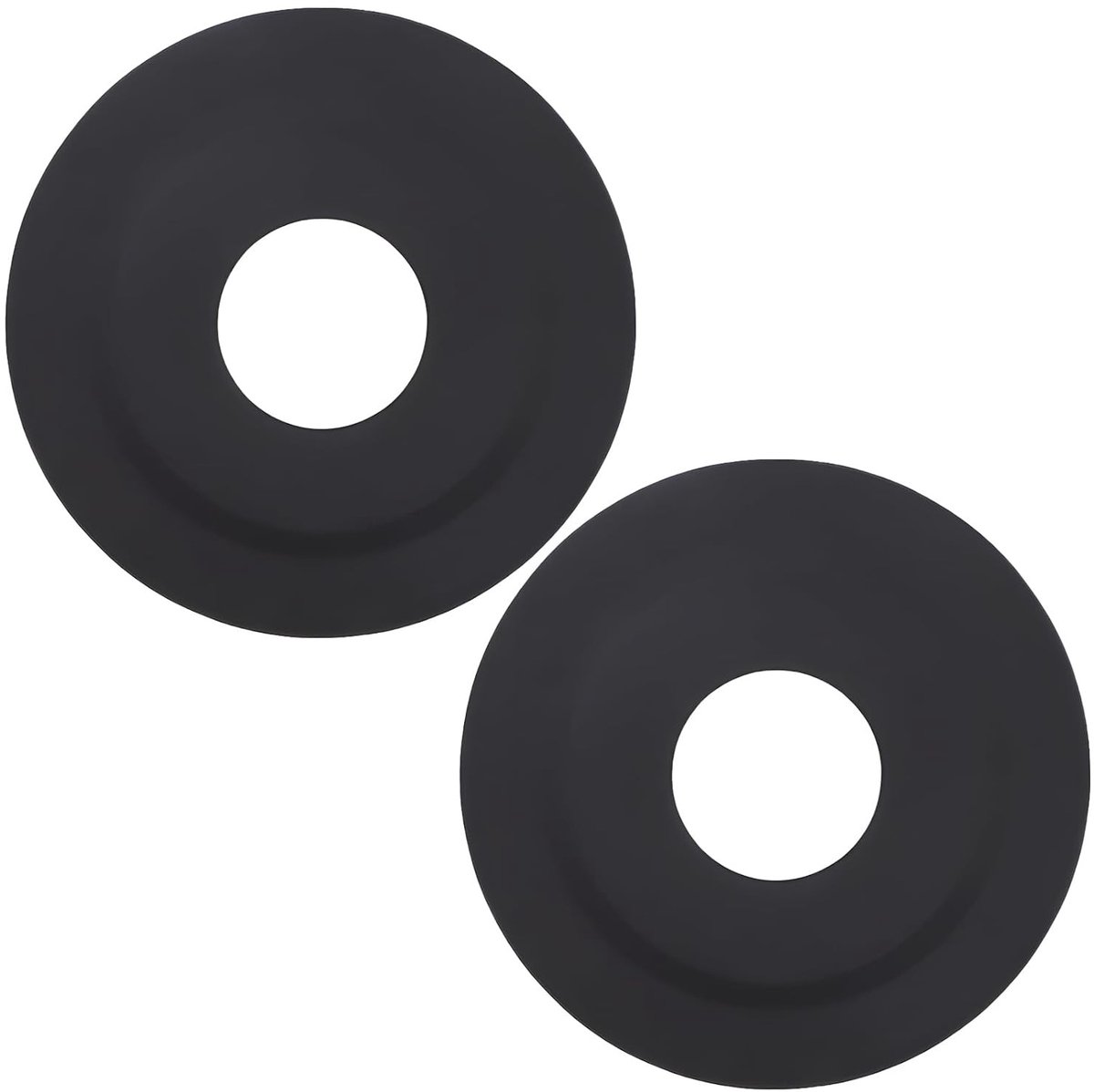 Set van 2 Flush Valve Seals, Waterdichte en Duurzame Rubberafdichting voor Toilet, Geschikt voor 45mm en 72mm Afvoer, Ideaal voor Jachtkleppen en Sanitair
