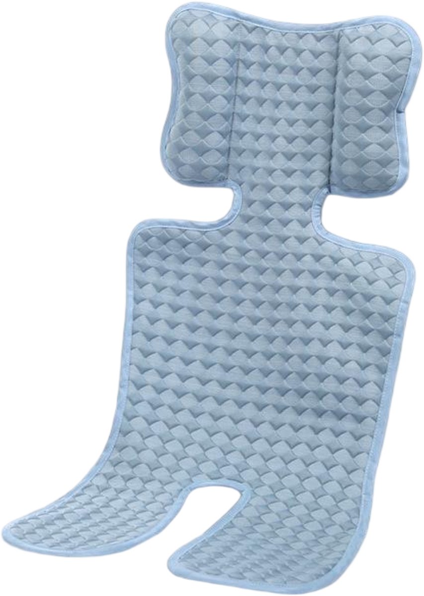 Koelmat voor kinderen – Koelmat voor kinderwagen – Ademende koelmat voor warm weer – Ademend koelkussen – Koelkussen voor autostoel (70x35cm)