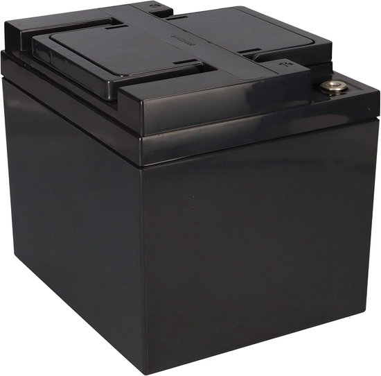 Oplaadbare Batterij - AGM Accu - Energievoorziening - Onderhoudsvrij - 12V 50Ah - Zwart — afbeelding 3