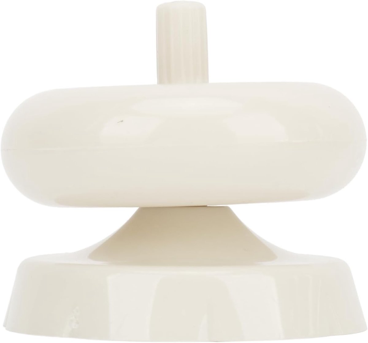 Noiseloze Bead Spinner voor Sieraden Maken - Stabiele Plastic Bead Bowl met Naald voor DIY Armbanden en Kettingen, Perfect voor Zaadparels en Creatief Werk