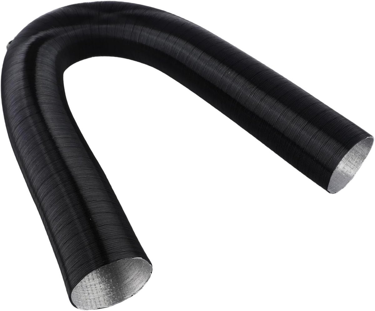 Flexibele Aluminium Luchtkanaal Slang 60-300cm, 75mm Diameter, Verwarmingsslang voor Diesel Luchtverwarmer, Geschikt voor RV en Camper, Hittebestendige Buizen