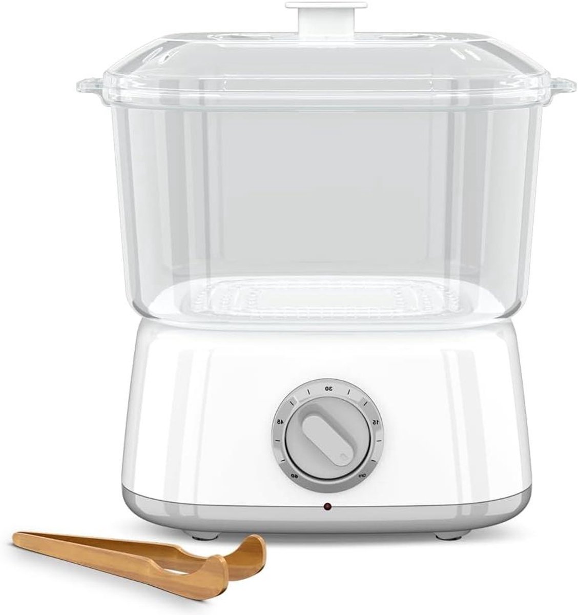 Handdoekverwarmer - Handdoekstoomboot - Salon Gevoel - Snelle Verwarming - Voor 12 Washandjes - Wit