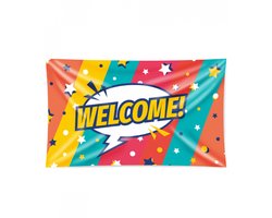 XXL flags - Welcome