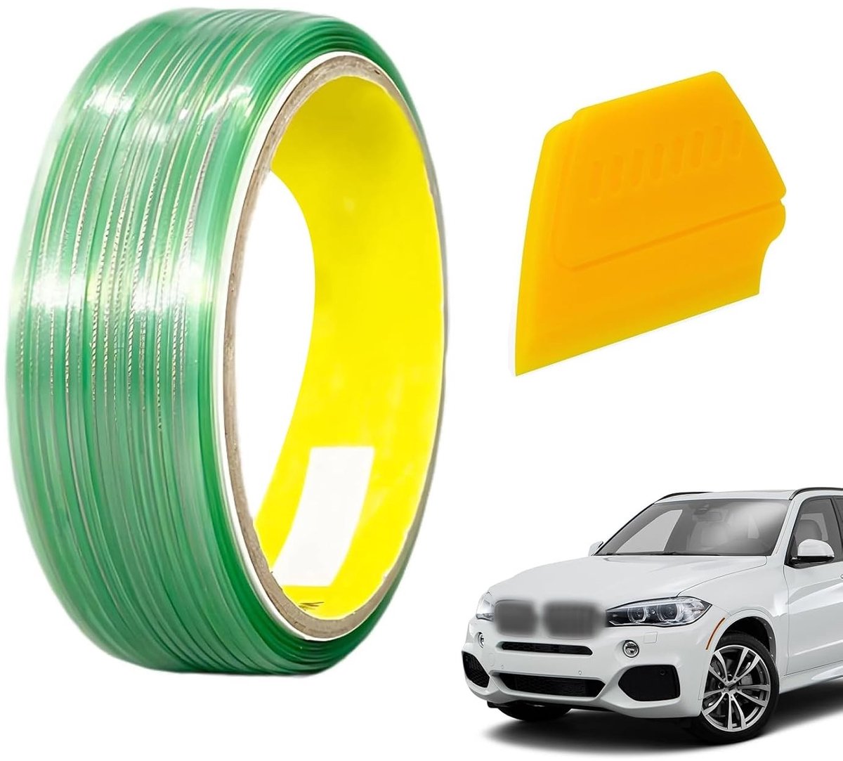 Professionele 5M Car Body Cutting Tape voor Vinyl Film, Flexibele Lijmtape voor Auto en Motor, Ideaal voor Schilderwerk en DIY Projecten
