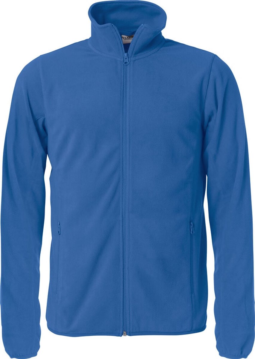 Clique Basic Micro Fleece Jacket 23914 Kobalt Blauw - Maat S