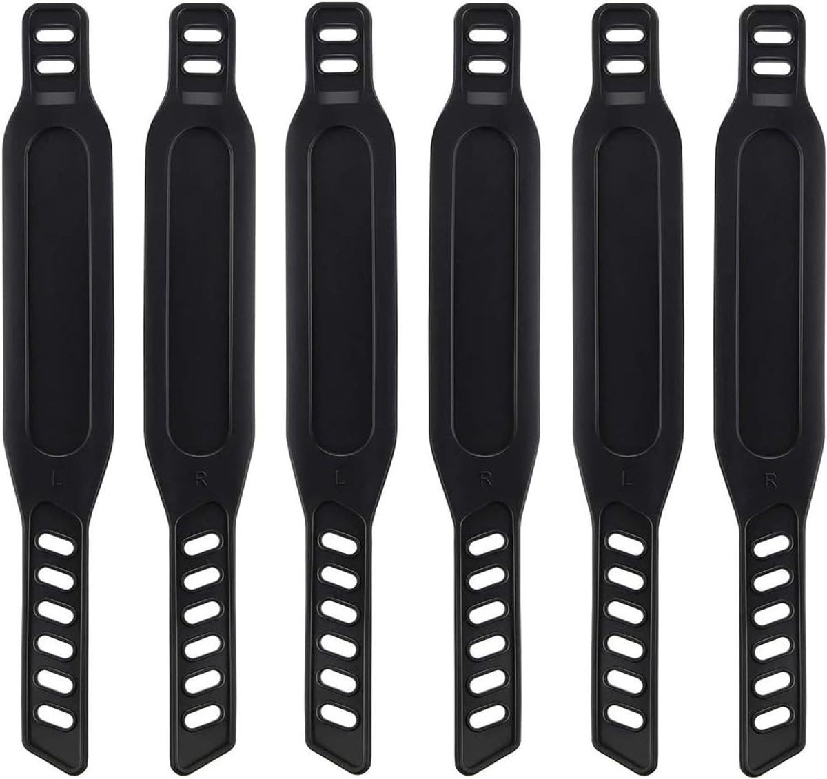 Set van 6 Verstelbare Pedal Straps voor Hometrainers, Geschikt voor Meeste Fietspedalen, Duurzaam en Stevig voor Thuis of Sportschool