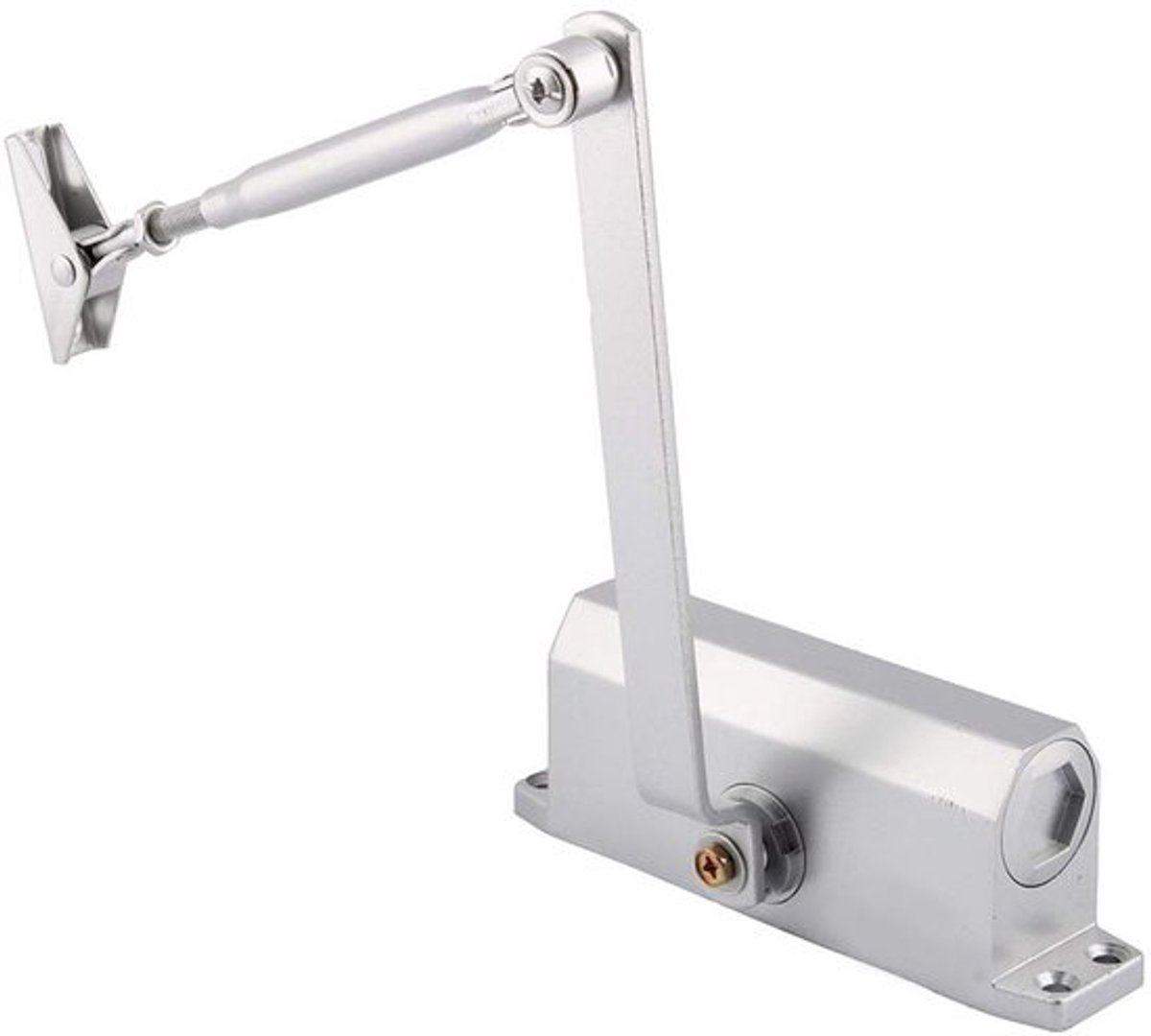 Deurdranger Automatisch - Verstelbare Sluitsnelheid - Geschikt voor Deuren 45-65 kg - Deurbreedte 600-1200 mm - Hydraulisch - Rustig en Veilig - Deursluiter