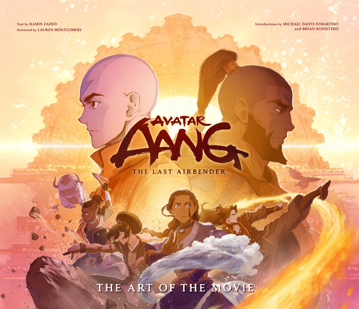 Omslag van Avatar Aang: The Last Airbender: The Art of the Movie