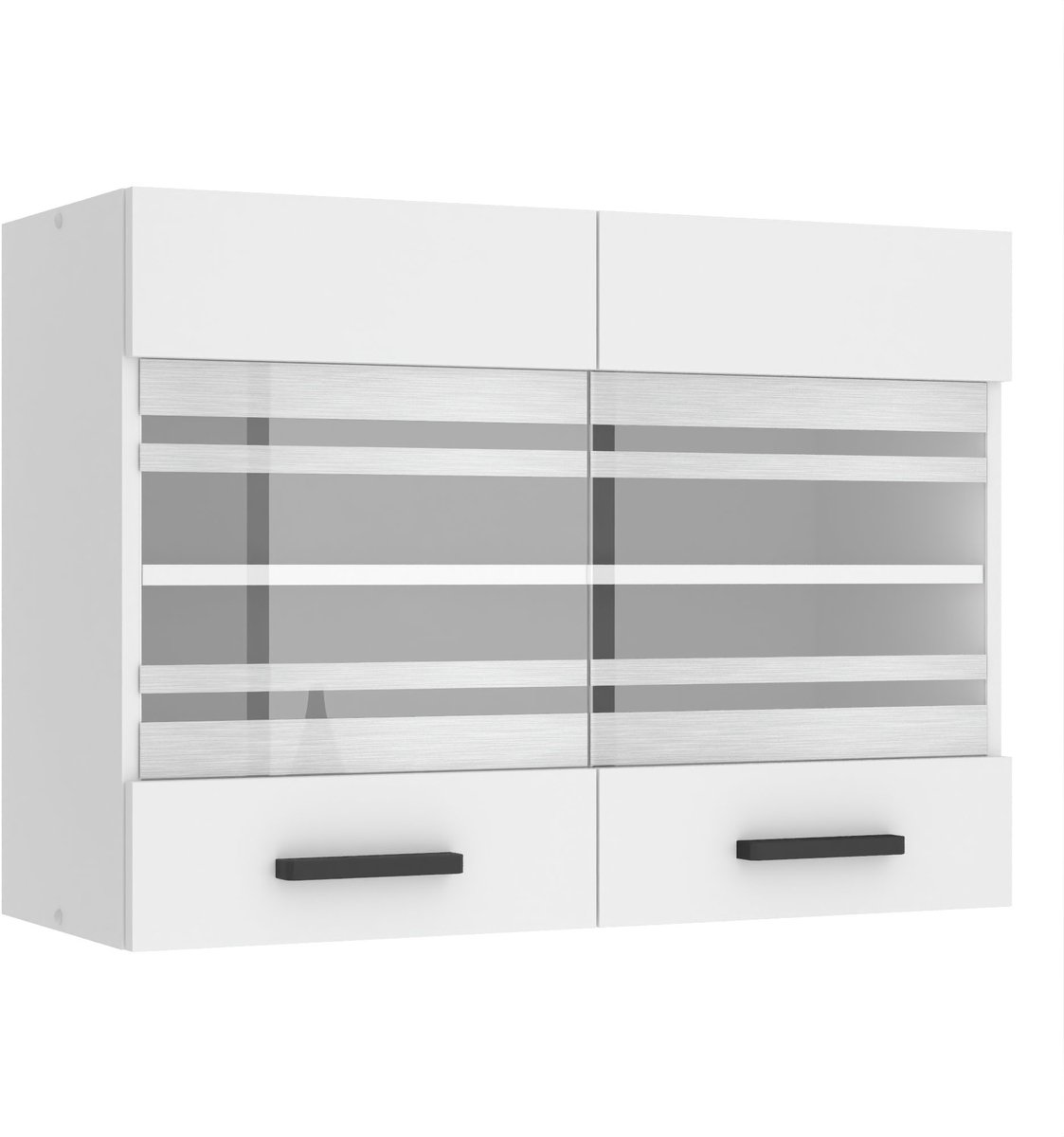 BELINI Hangkast SGW 80 cm met 2 Deuren - Wit Mat