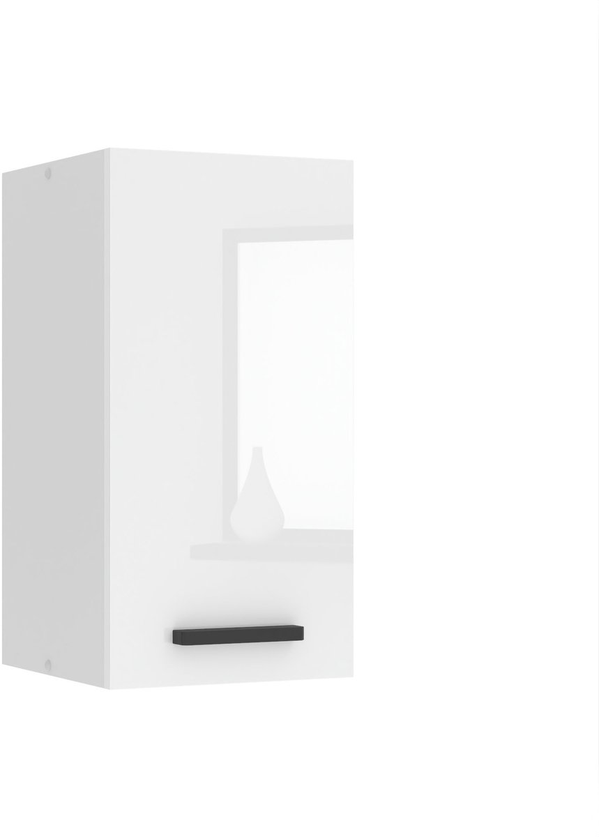 BELINI Hangkast SG 30 cm met 1 Deur - Wit Hoogglans