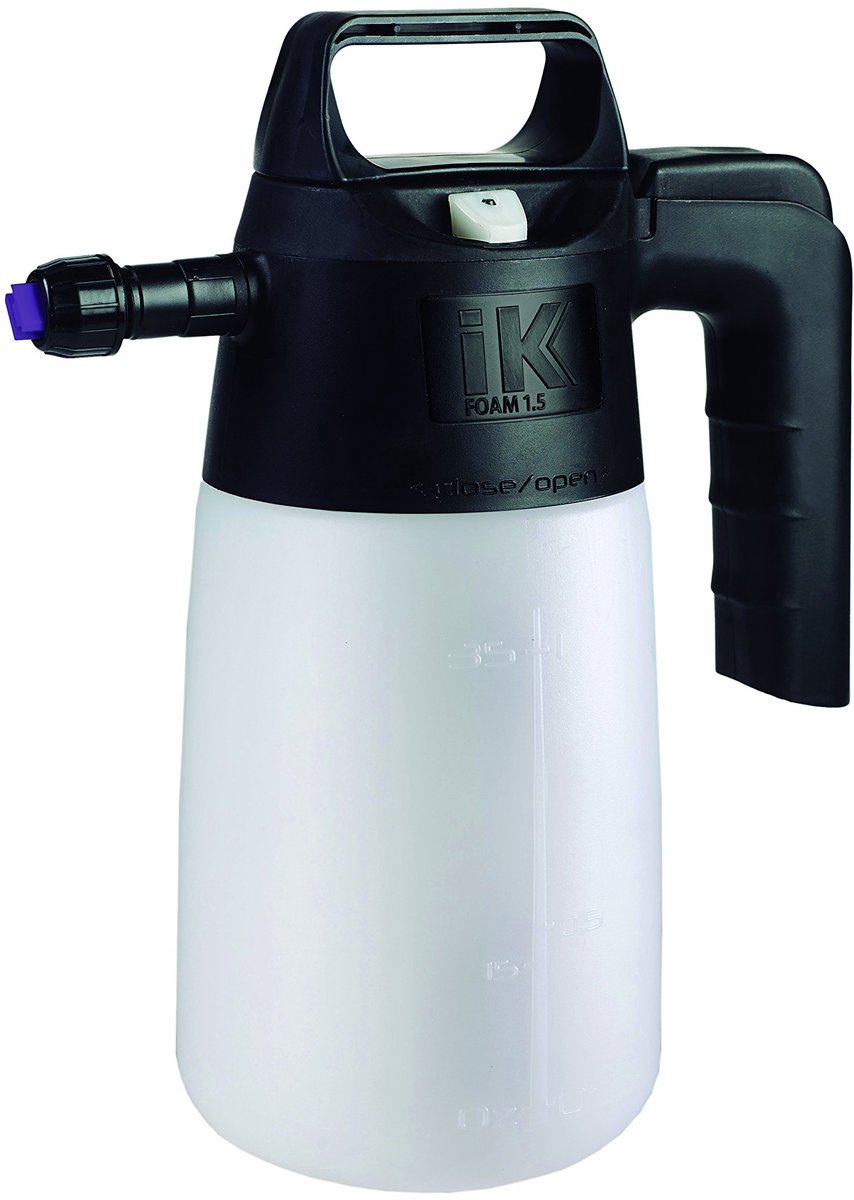 SnelShoppen - Drukspuit 1,5 L met Viton Afdichtingen voor Tuin en Huishouden - 3 Bar Druk, 0,5 L/min Debiet, Wit, Lichtgewicht en Duurzaam