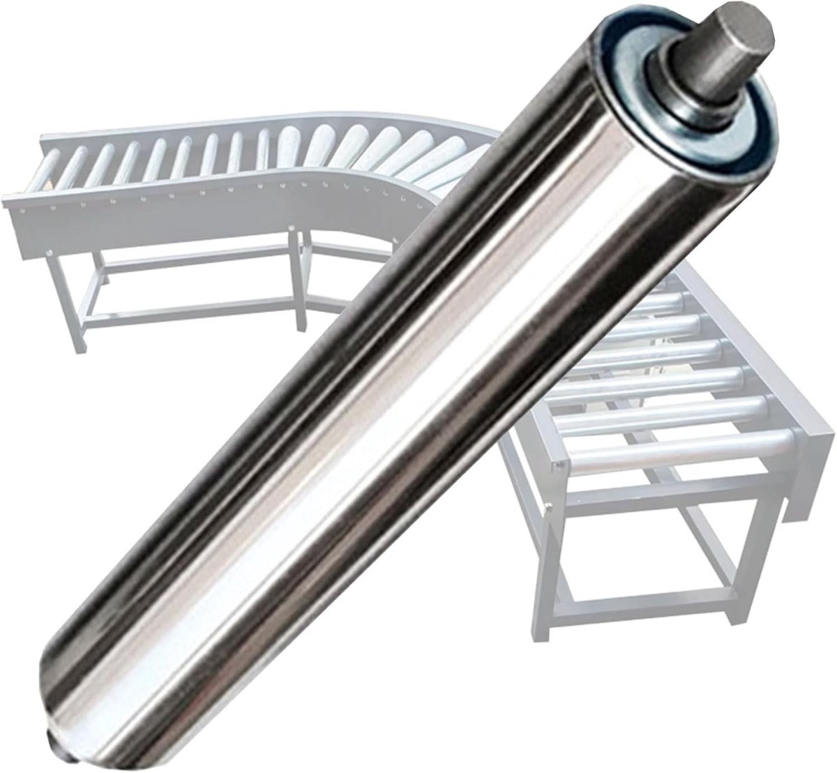Vervangingsrol voor Gravity Conveyor Band, Ø25MM, 300MM - Ideaal voor Producttransport in Fabrieken, Magazijnen en Logistieke Centra