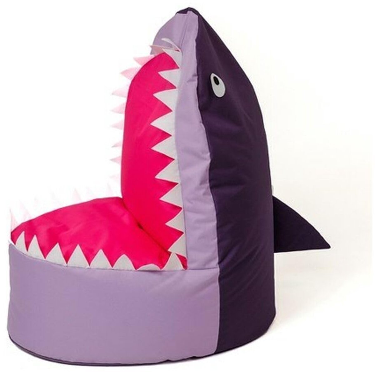SnelShoppen - Zitzak Violet Oxford - Comfortabele Zitzakken voor Binnen en Buiten - Ideaal voor Kinderen, Tuin, Feest en Camping - Lichtgewicht en Duu