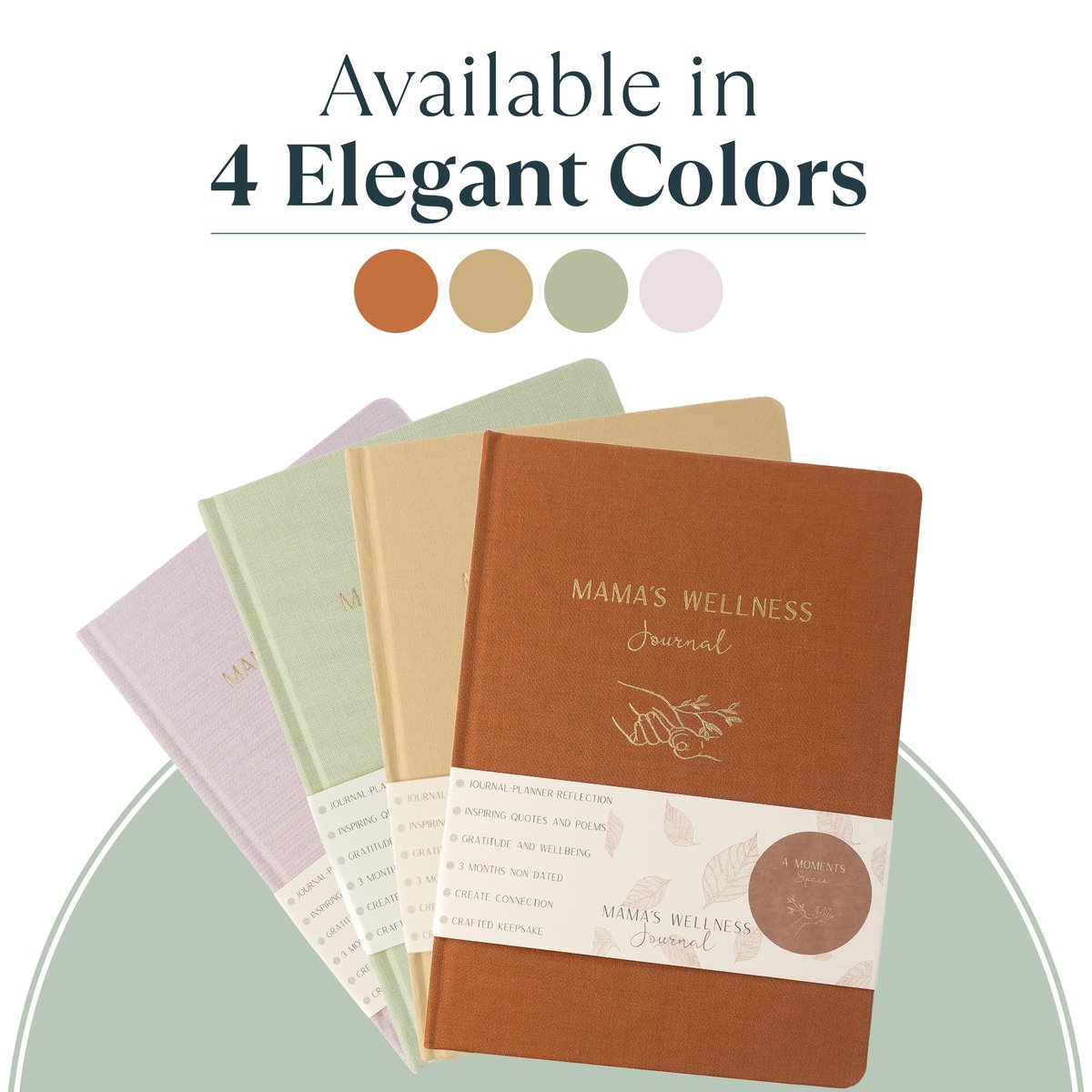 SnelShoppen - Mama's Wellness Journal - Eenvoudig te gebruiken zelfzorgdagboek voor drukke moeders - Mindfulness, reflectie, ongedateerde planner voor