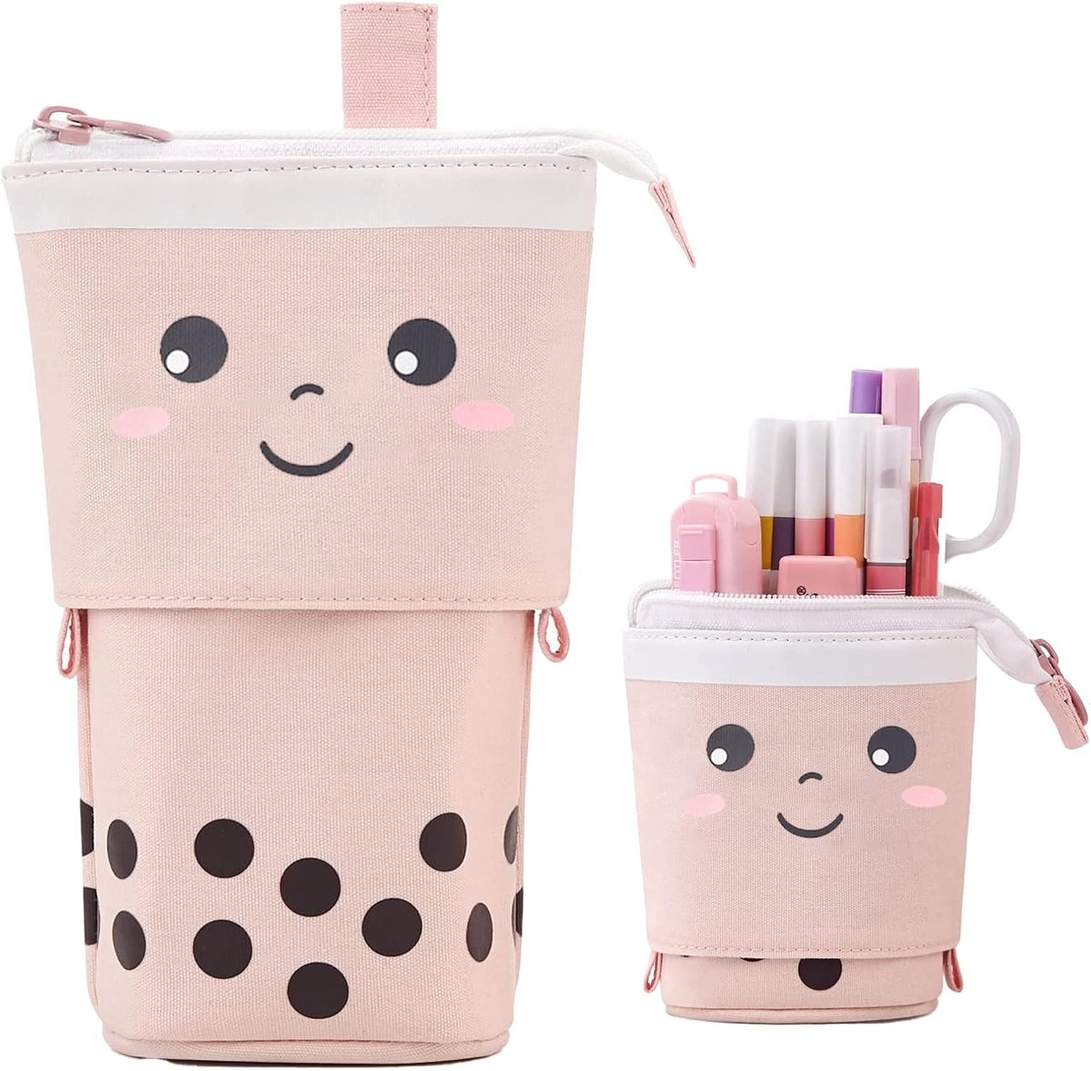 Telescopisch Etui - 2-in-1 Uittrekbaar - Pop-Up Stationery Stand - Handig voor School en Kantoor - SnelShoppen