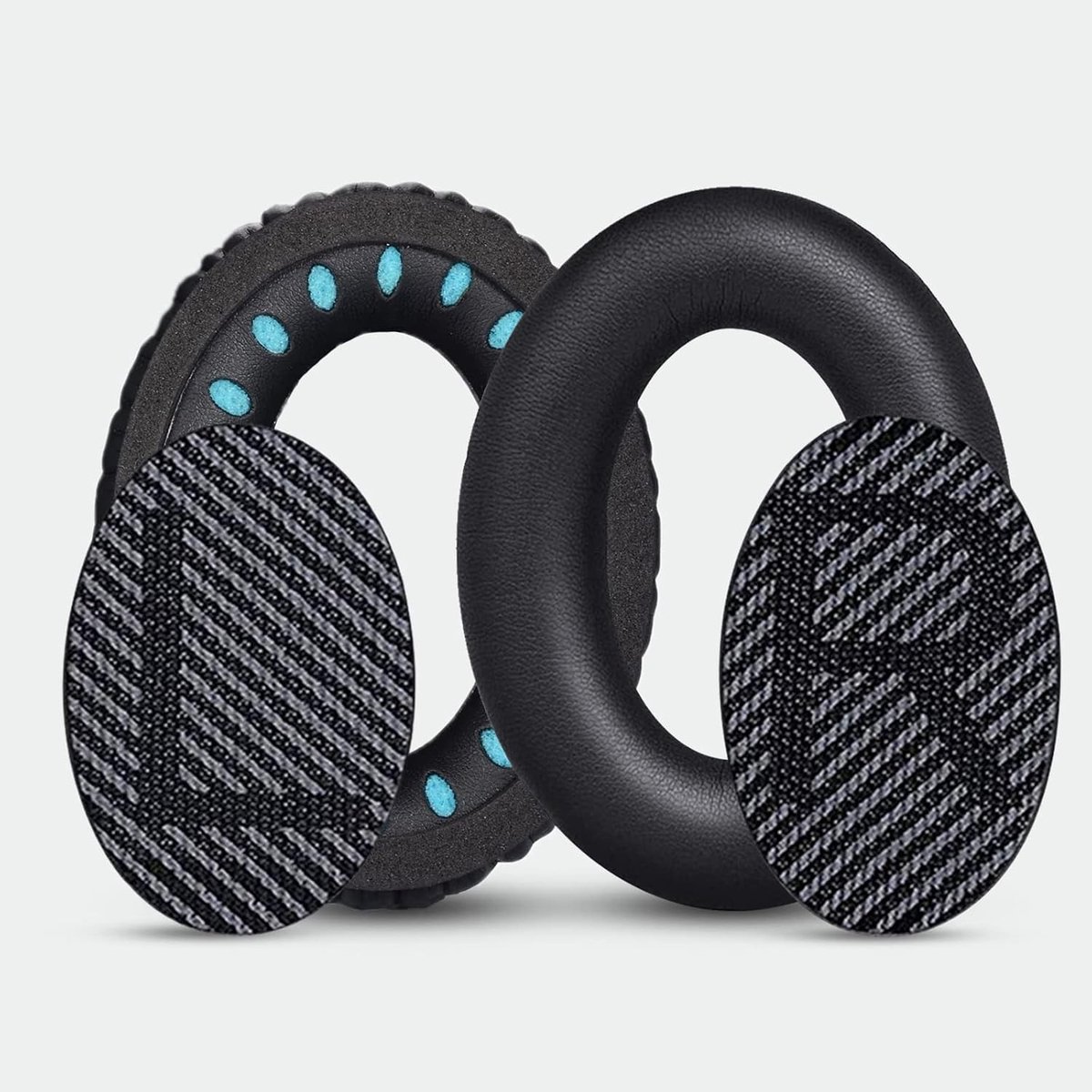 Professionele Vervangende Oorkussens voor Over-Ear Hoofdtelefoons, Geschikt voor QuietComfort 35 en 35 II, Zwart, Comfortabel en Duurzaam