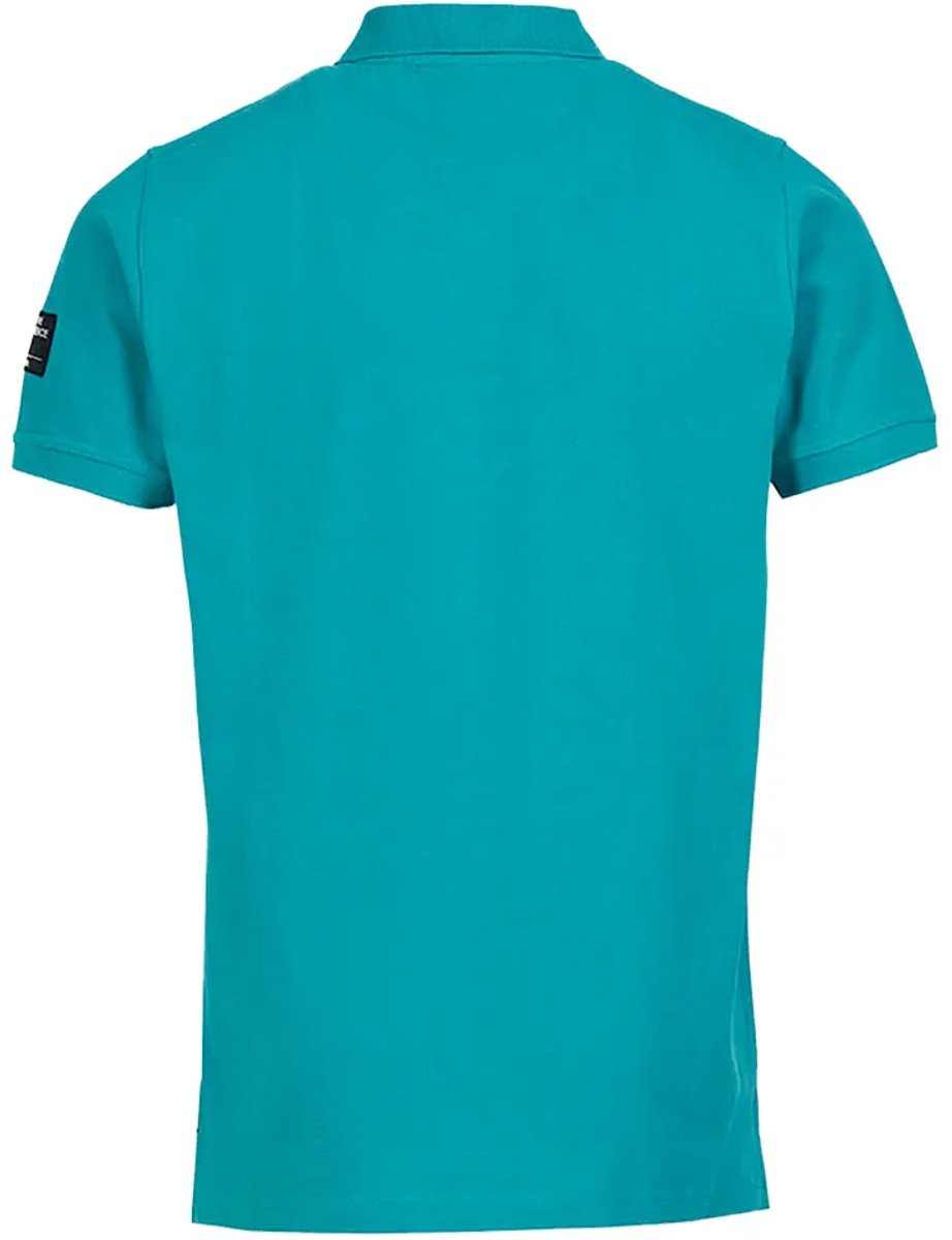 Fundango Insignia Korte Mouw Poloshirt Blauw L Man