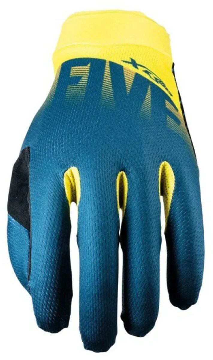 Five Gloves Xr Lite Handschoenen Geel,Blauw L / Long
