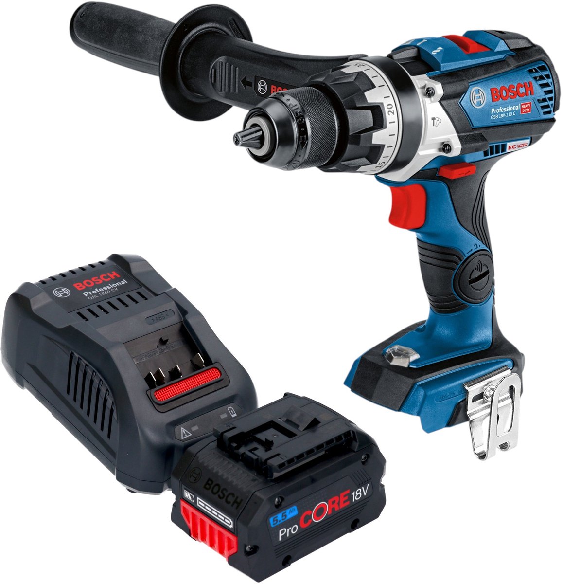 Bosch GSB 18V-110 C,'doos, solo ( 06019G0309 )
