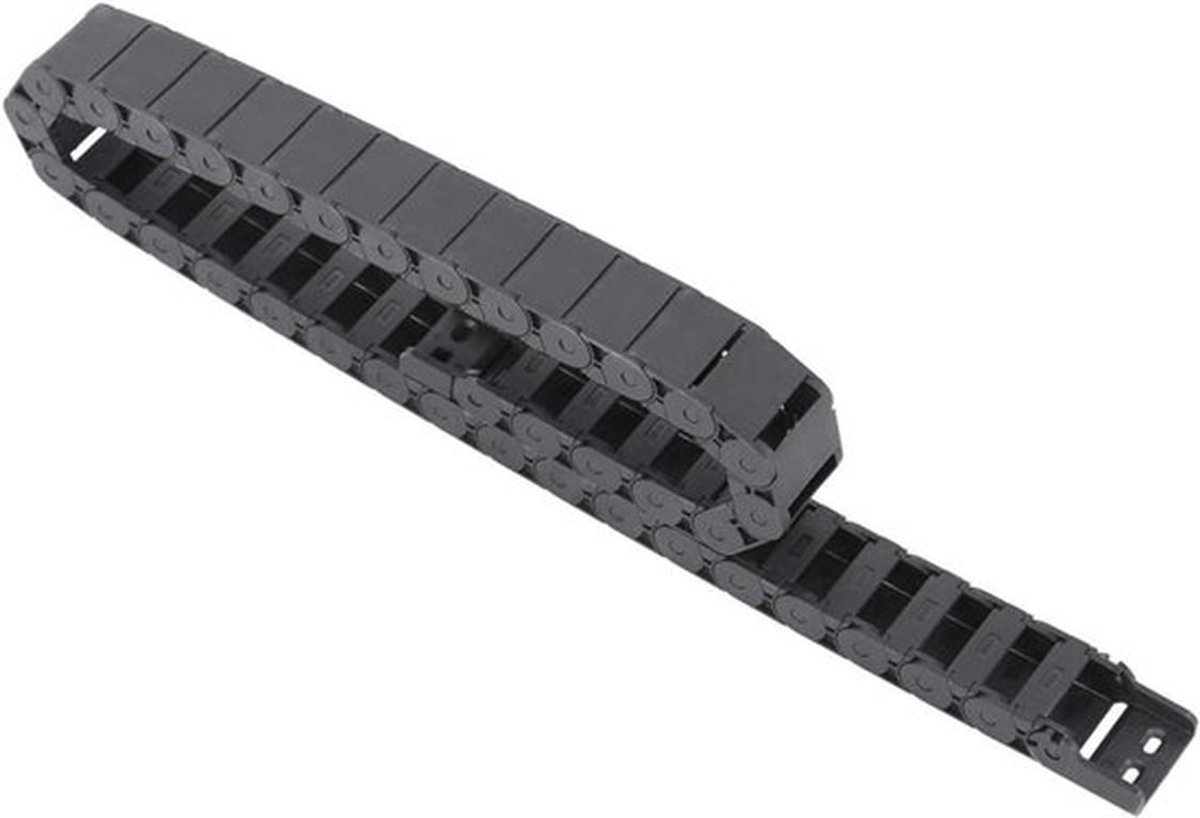 Flexibele nylon draaddrager 1 meter lang voor elektrische machines - Sleepketting 15 mm x 30 mm