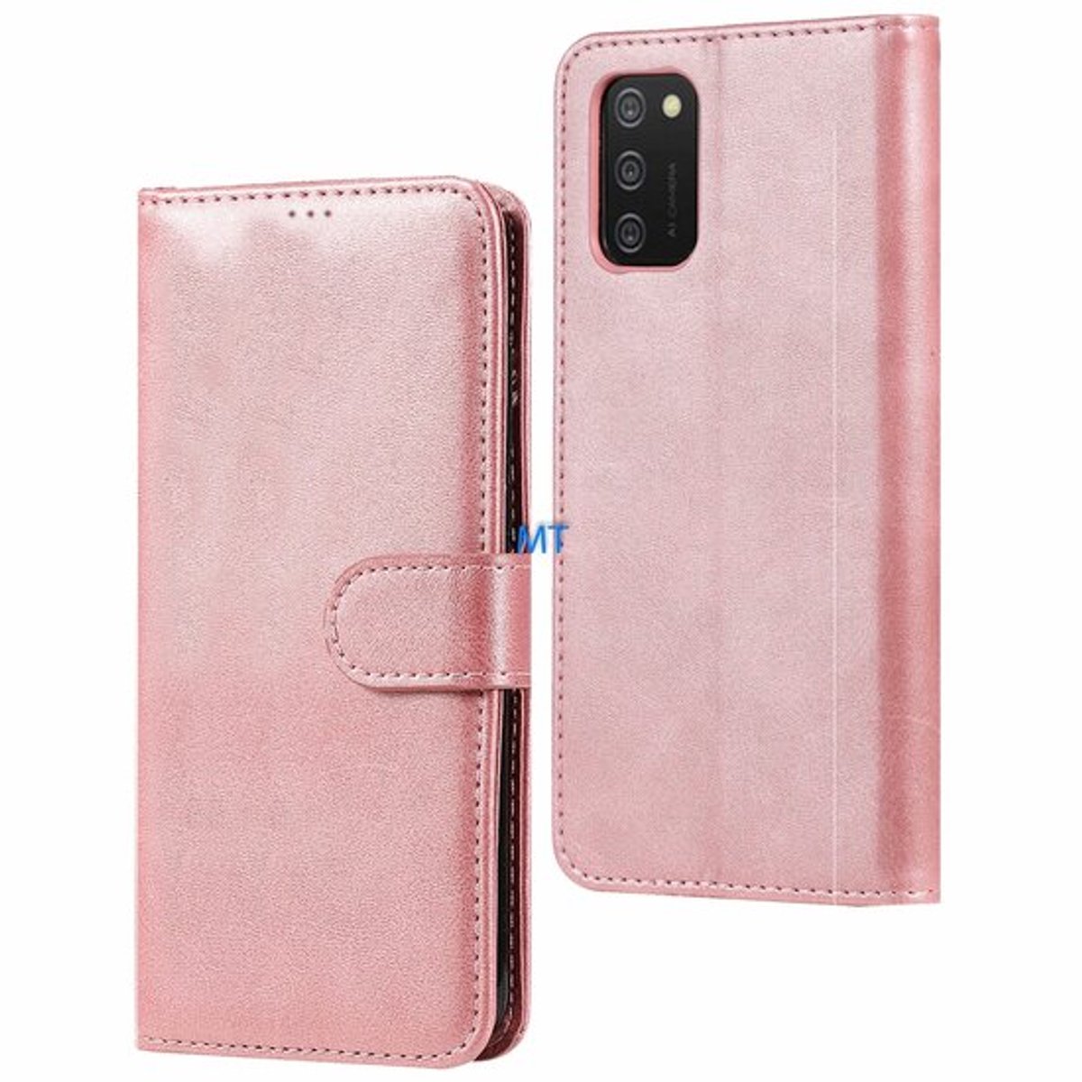 Lux Wallet MT Case geschikt voor Galaxy S24 - Roze