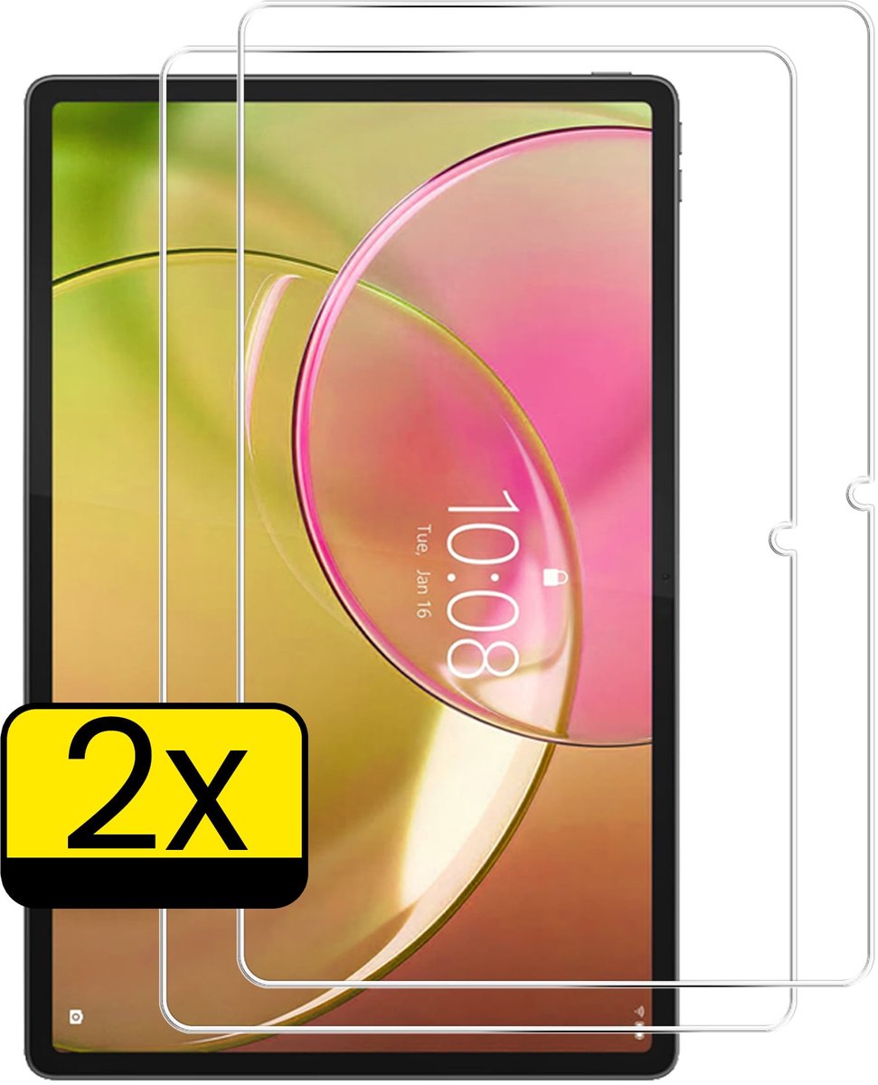Screenprotector - Geschikt voor Lenovo Idea Tab Pro Gen 2 - 2 Stuks - Extra Sterk - Beschermglas - Gehard Glas - Tempered Glass - Screen Protector
