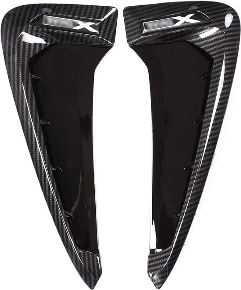 Zijvleugel luchtgeleiders voor BMW X5 en X5M F15 F85 (2014-2018) - Verbeterde luchtstroom en styling accessoires
